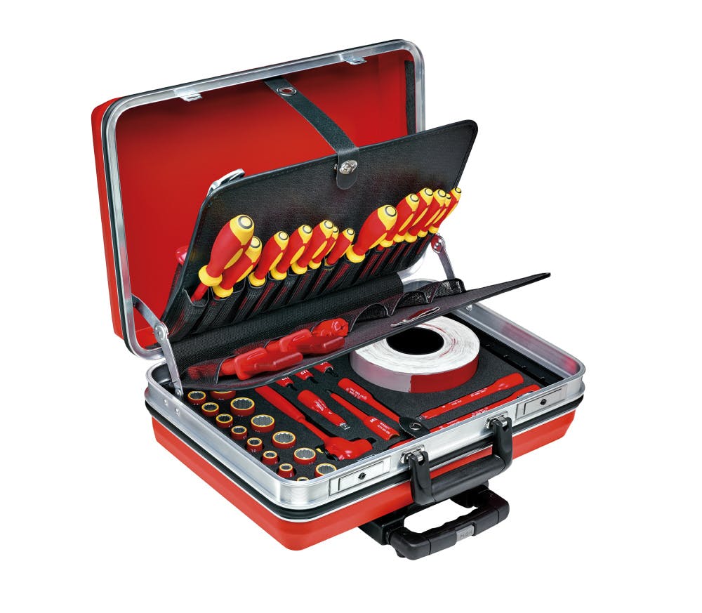 STAHLWILLE スタビレー 48点組 3/8SQ 絶縁工具セット 13300VDE 000505773133 電設工具 STAHLWILLE スタビレー 48点組 3/8SQ 絶縁工具セット 13300VDE 000505773133 電設工具