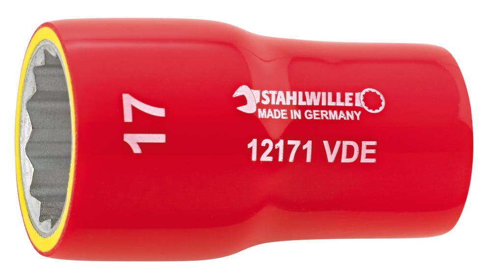 STAHLWILLE (3 8SQ)絶縁ソケット(7mm) スタビレー 12171VDE-7(スタビレ-) 返品種別B - ドライバー、レンチ
