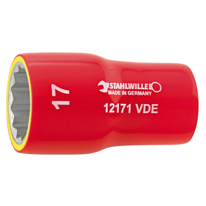 STAHLWILLE スタビレー 3/8SQ 絶縁ソケット 12mm 12171VDE-12 000505777012【別送品】