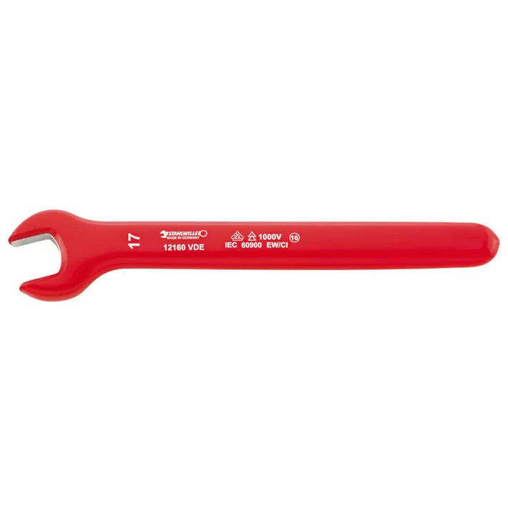STAHLWILLE スタビレー 絶縁片口スパナ 17mm 12160VDE-17 000505783017【別送品】