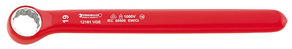 STAHLWILLE スタビレー 絶縁片口メガネ 17mm 12161VDE-17 000505784017 レンチ STAHLWILLE スタビレー 絶縁片口メガネ 17mm 12161VDE-17 000505784017 レンチ