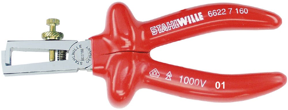 STAHLWILLE スタビレー 絶縁エンドワイヤーストリッパー 160mm 6622 7 160 000505899222 電設工具 STAHLWILLE スタビレー 絶縁エンドワイヤーストリッパー 160mm 6622 7 160 000505899222 電設工具