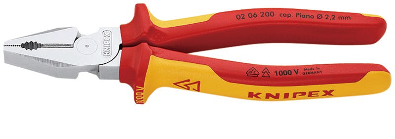 KNIPEX クニペックス 強力絶縁ペンチ1000V 0206-200SB 000506006619 ペンチ KNIPEX クニペックス 強力絶縁ペンチ1000V 0206-200SB 000506006619 ペンチ