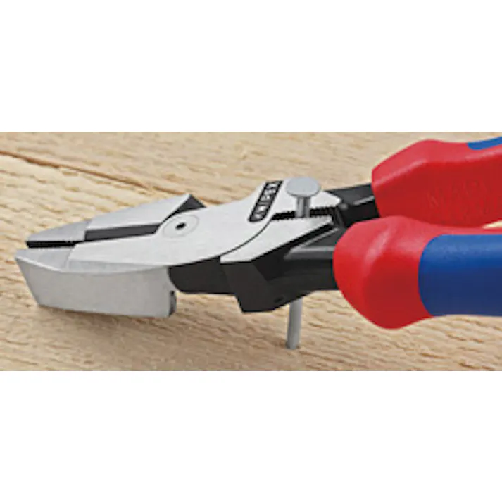 クニペックス 架線工事用強力ペンチ 0902-240SB 軟線 硬線用 ケーブルカッター 506016223【別送品】