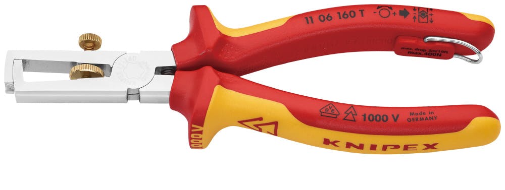 KNIPEX クニペックス 絶縁エンドワイヤーストリッパー落防 BK 1106-160TBK 000506020163 電設工具 KNIPEX クニペックス 絶縁エンドワイヤーストリッパー落防 BK 1106-160TBK 000506020163 電設工具