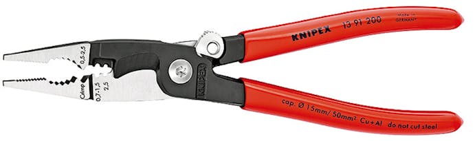 KNIPEX クニペックス    エレクトロプライヤーオープンスプリング付 SB 1391-200 000506033120【別送品】