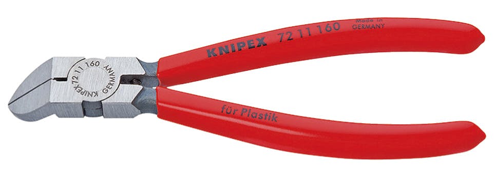 KNIPEX クニペックス プラスチック用ニッパー45゜ SB 7211-160 000506181161【別送品】 | 作業工具・作業用品・作業収納  通販 | ホームセンターのカインズ