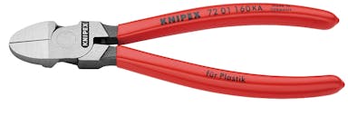 KNIPEX クニペックス    プラスチック用ニッパーラウンドヘッド 7201-160KA 000506181162【別送品】
