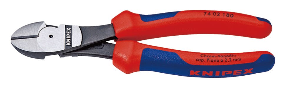 KNIPEX クニペックス 強力型斜ニッパー 硬線用 SB 7402-180 000506184218 ニッパー・カッティング KNIPEX クニペックス 強力型斜ニッパー 硬線用 SB 7402-180 000506184218 ニッパー・カッティング