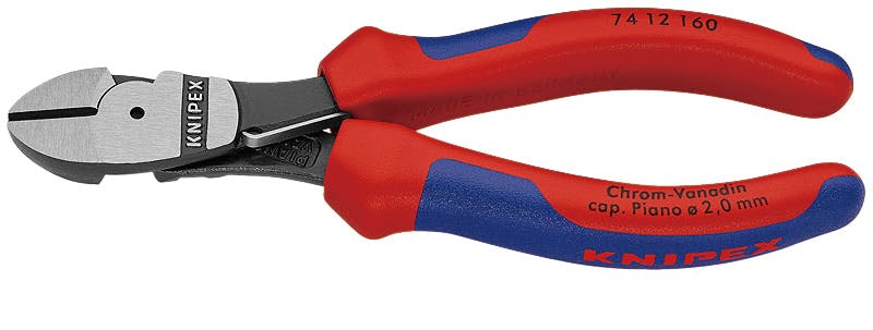 KNIPEX クニペックス バネ付強力型斜ニッパー SB 7412-160 000506184516【別送品】