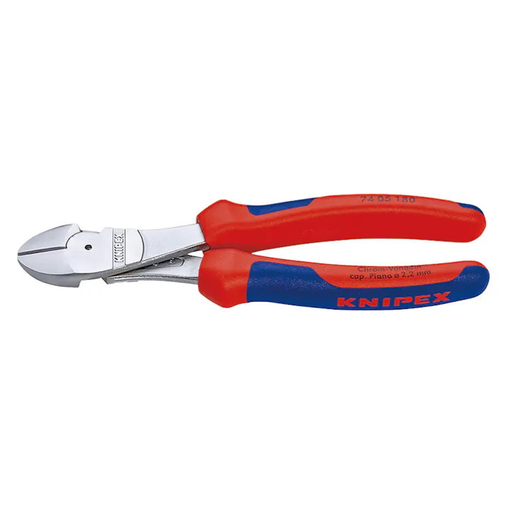 KNIPEX クニペックス 強力型斜ニッパー 硬線用 SB 7405-180 000506187180【別送品】