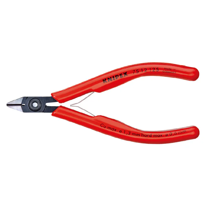 KNIPEX クニペックス エレクトロニクスニッパー #7511-125 7512-125 000506190751【別送品】