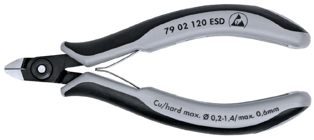 KNIPEX クニペックス エレクトロニクスニッパー 7902-120ESD 000506196022 ニッパー・カッティング KNIPEX クニペックス エレクトロニクスニッパー 7902-120ESD 000506196022 ニッパー・カッティング