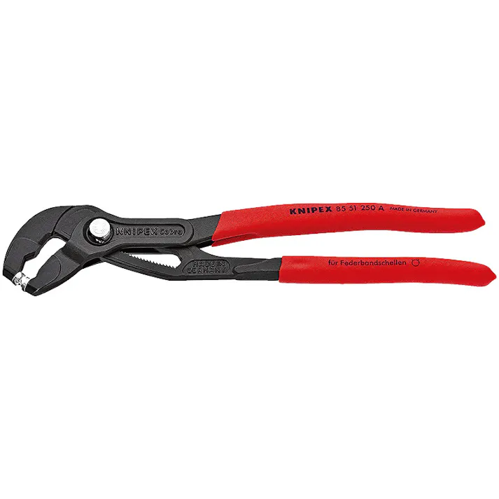 KNIPEX クニペックス スプリングホースクリッププライヤー 台紙付 8551-250ASB 000506211126【別送品】