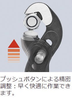 クニペックス マルチプルスリップジョイントスパナ SB 8741-250