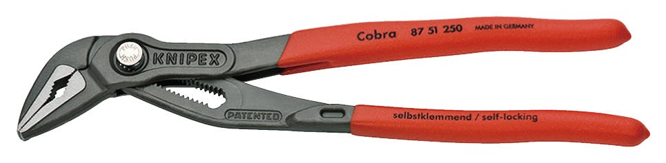 KNIPEX クニペックス コブラエクストラスリムウォーターポンププライヤー SB 8751-250 000506215125【別送品】 |  作業工具・作業用品・作業収納 通販 | ホームセンターのカインズ