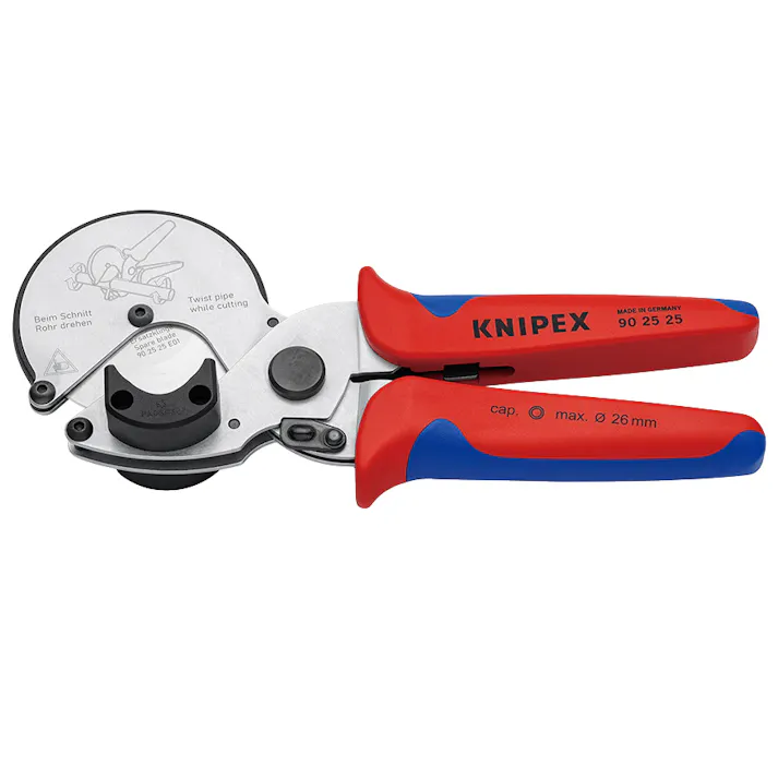 KNIPEX クニペックス 複合管・プラスチックパイプ用カッター 9025-25 000506226034【別送品】