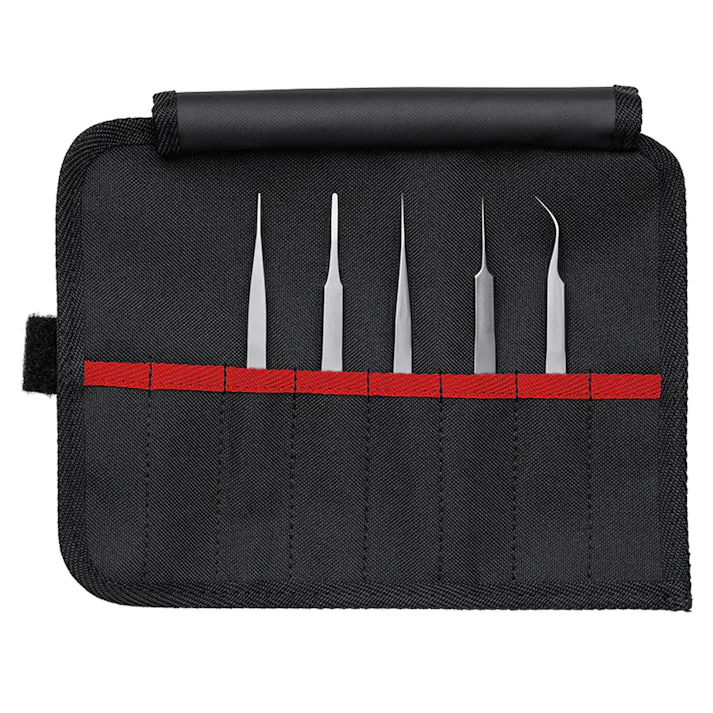 KNIPEX クニペックス 精密ピンセット5本組セット 9200-02 000506236202【別送品】