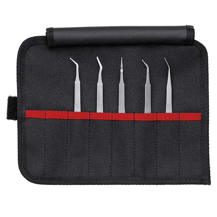 KNIPEX クニペックス 精密SMDピンセット5本組セット 9200-03 000506236203【別送品】