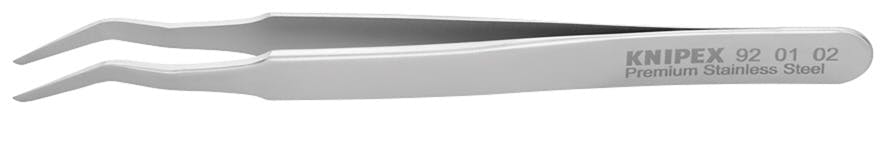KNIPEX クニペックス 精密SMDピンセット120mm 9201-02 000506236212 接着・半田・ピンセット KNIPEX クニペックス 精密SMDピンセット120mm 9201-02 000506236212 接着・半田・ピンセット