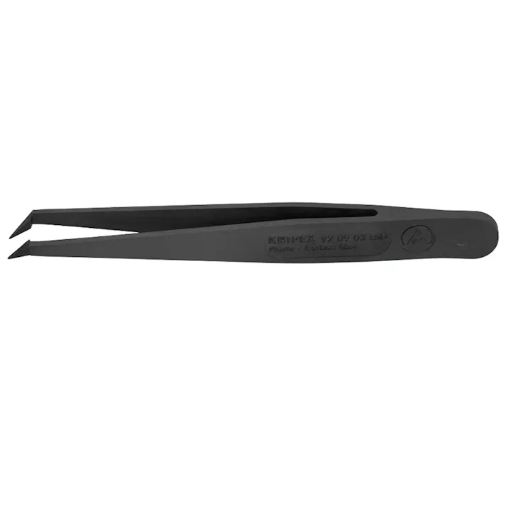 KNIPEX クニペックス プラスチックピンセット110mm 9209-03ESD 000506236903 (CDC)【ネット注文限定・別送品】