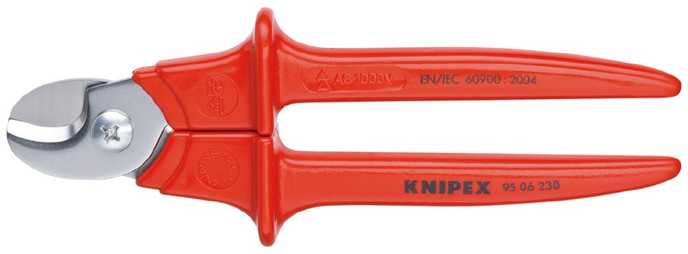 KNIPEX クニペックス 絶縁ケーブルカッター1000V 9506-230SB 000506257229 電設工具 KNIPEX クニペックス 絶縁ケーブルカッター1000V 9506-230SB 000506257229 電設工具