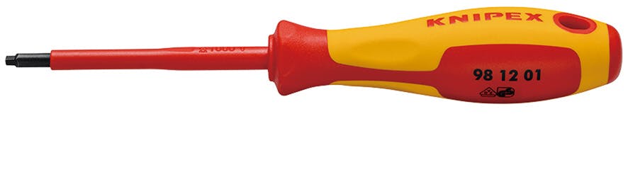 KNIPEX クニペックス 絶縁ロバートソンドライバーR11000V 9812-01 000506278181 (CDC) ドライバー KNIPEX クニペックス 絶縁ロバートソンドライバーR11000V 9812-01 000506278181 (CDC) ドライバー