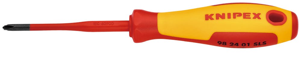 KNIPEX クニペックス 絶縁プラス・マイナスドライバー 1000V 9824-01SLS 000506278333 (CDC) ドライバー KNIPEX クニペックス 絶縁プラス・マイナスドライバー 1000V 9824-01SLS 000506278333 (CDC) ドライバー