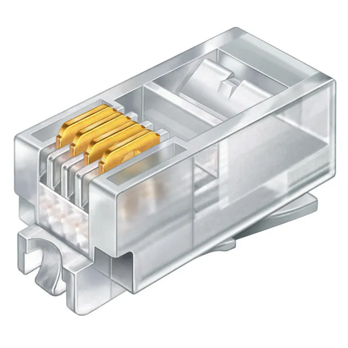 クニペックス ウエスタンプラグ圧着ペンチ 4/6/8ピン 9751-12SB ストリッピング 皮むき 電気工事 506278750【別送品】