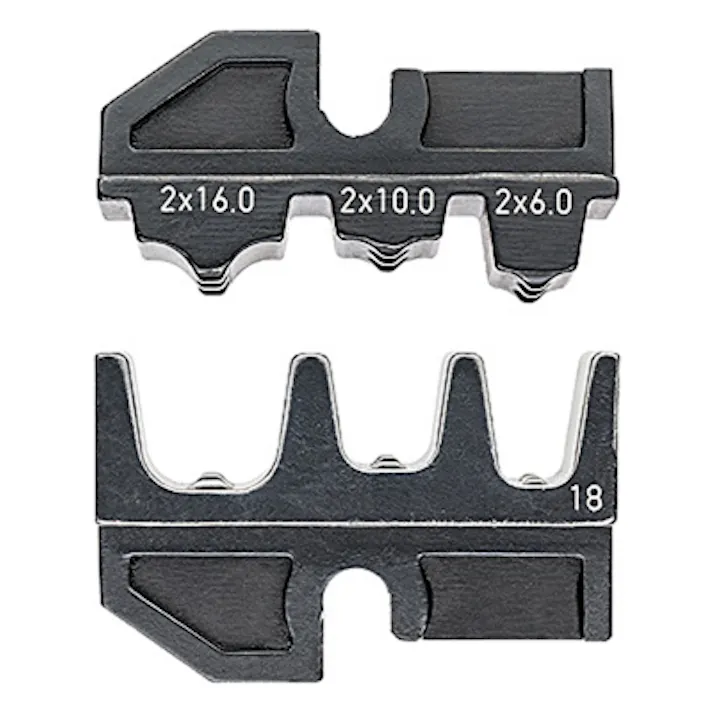 KNIPEX クニペックス 圧着ダイス 9743-200用 9749-18 000506278918【別送品】