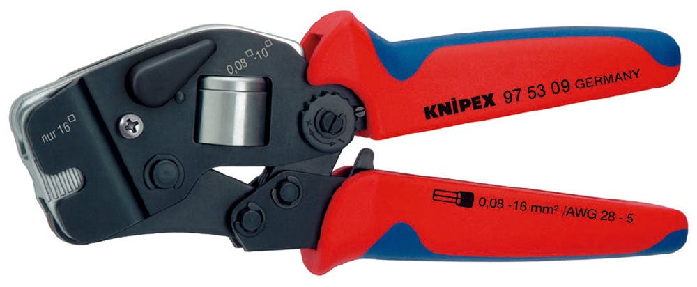 KNIPEX クニペックス ワイヤーエンドスリーブ圧着ペンチ SB 9753-09 000506283009 ペンチ KNIPEX クニペックス ワイヤーエンドスリーブ圧着ペンチ SB 9753-09 000506283009 ペンチ