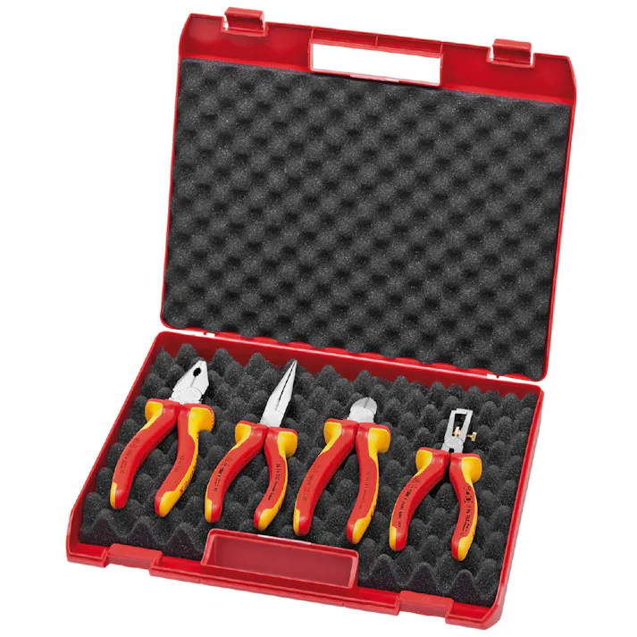 クニペックス コンパクトボックスセット 002015 ペンチ ニッパー ラジオペンチ 506308015【別送品】