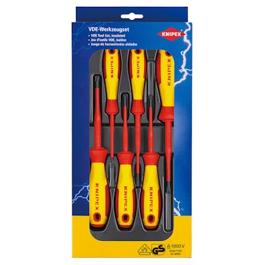 KNIPEX クニペックス    絶縁ドライバーセット 002012V05 000506308029【別送品】