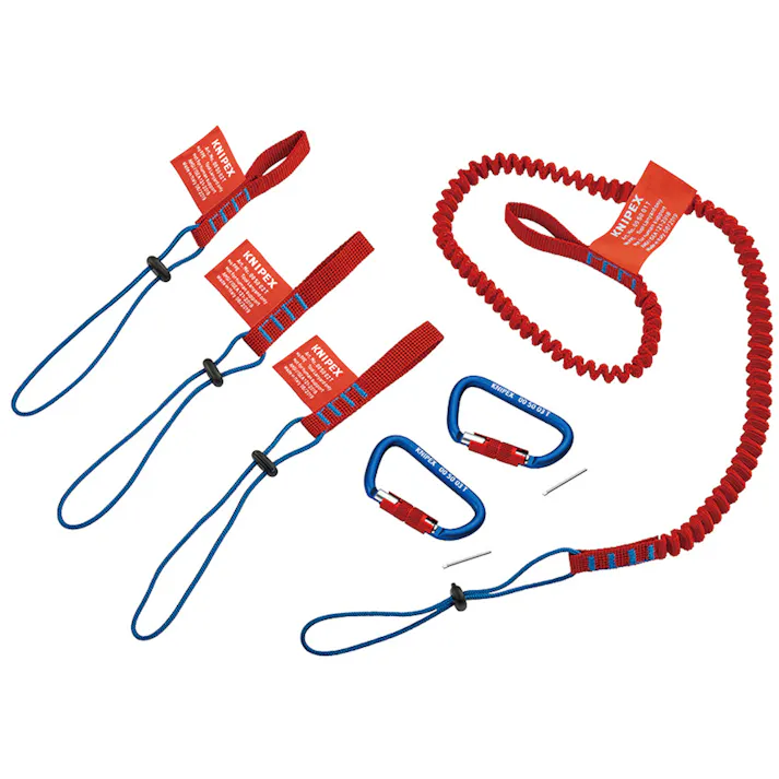 KNIPEX クニペックス 落下防止ストラップセット 005004TBK 000506308604【別送品】