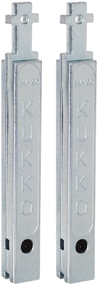 クッコ 20-1・20-10用延長アーム150mm 2本組 1-V-150-P プーラー部品 ベアリング抜き ギヤ脱着 513034035【別送品】