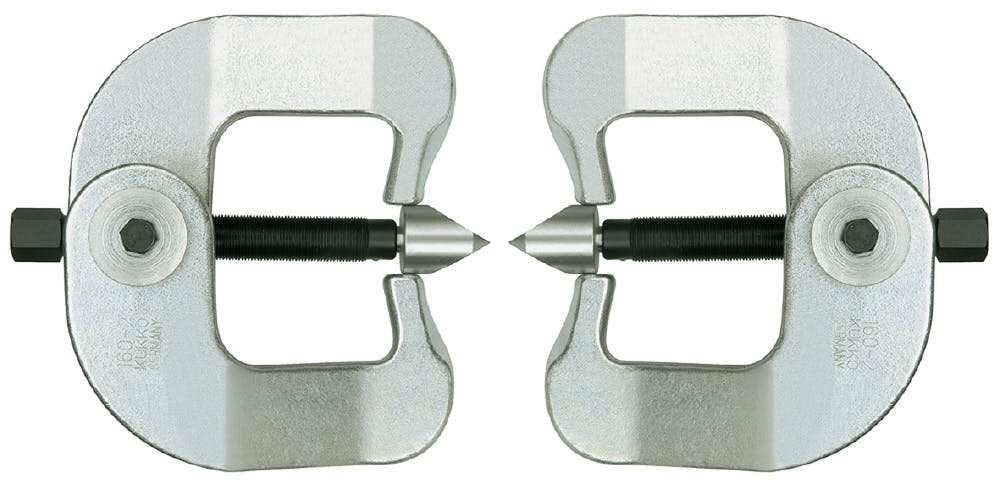 クッコ フランジスプレッダー250-1200mm 2個1組 160-2 ガスケット交換 パイプ接続 フランジ取り外し 513103002【別送品】