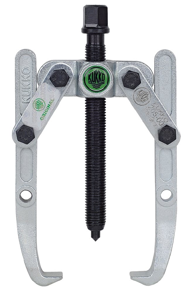 クッコ 2本アームプーラー100mm 205-00 ベアリング抜き ギヤ脱着 自動車整備 513112002【別送品】