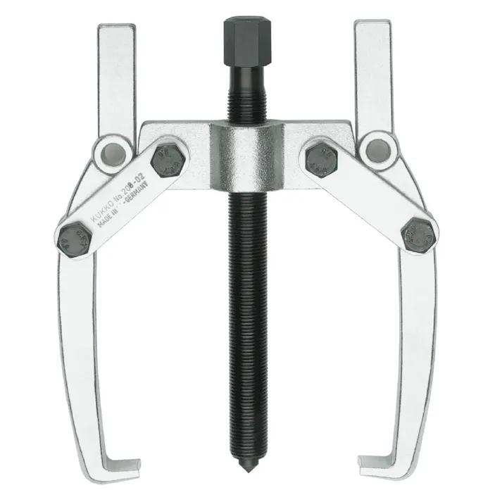 クッコ 2本アームプーラー170mm 208-01 ベアリング抜き ギヤ脱着 自動車整備 513117081【別送品】
