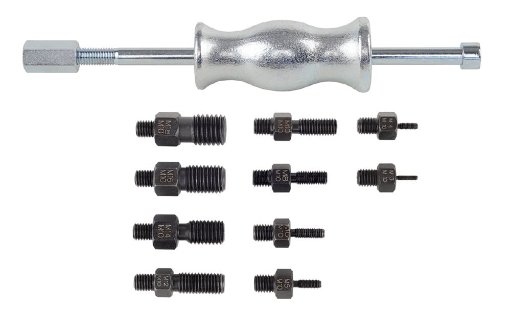 KUKKO クッコ スライドハンマーセット M3-M18/10ケ付 ケース無し 223 000513124030 その他の工具 KUKKO クッコ スライドハンマーセット M3-M18/10ケ付 ケース無し 223 000513124030 その他の工具
