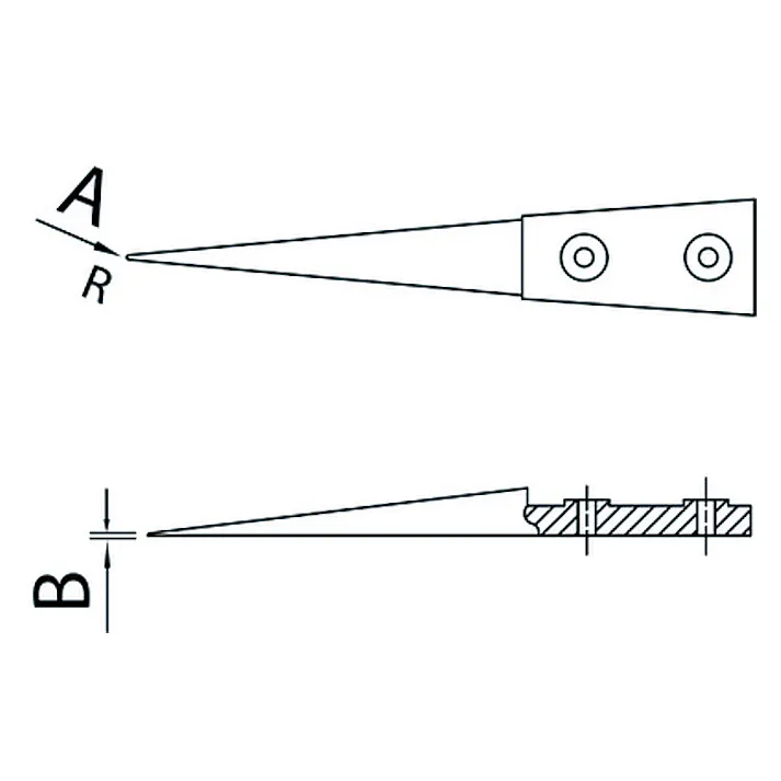 デュモン 先端交換式ピンセット白デルリン 10004-D15-SM チップ交換式 極細 精密作業 574075005【別送品】