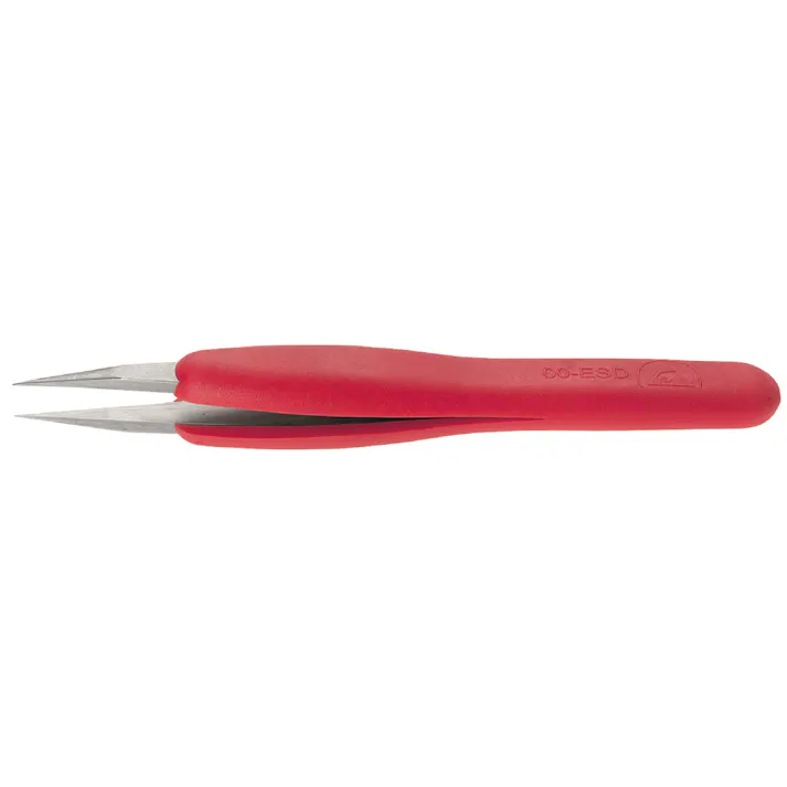 DUMONT デュモン ESDピンセット赤TYPE0 0304-00SAESD-ET1 000574075006【別送品】