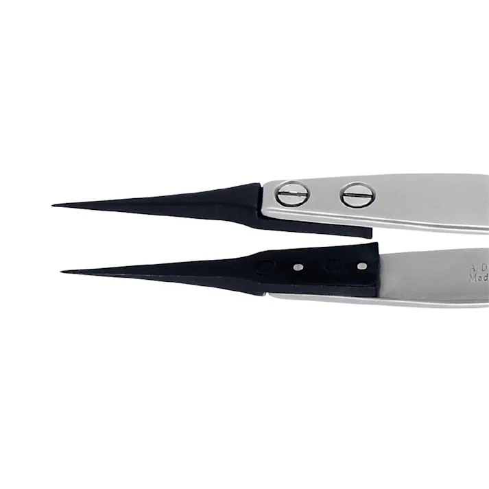 DUMONT デュモン 先端チップ黒ESD TIP-15-ESD 000574076004 (CDC)【ネット注文限定・別送品】