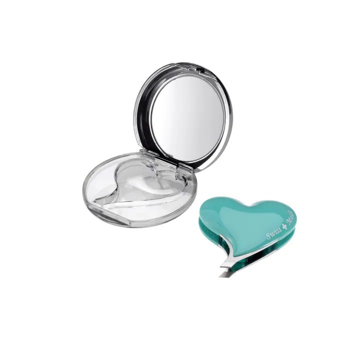 DUMONT デュモン ハート型ピンセット ターコイズ 0704-HT/BT-SET 000574099002【別送品】