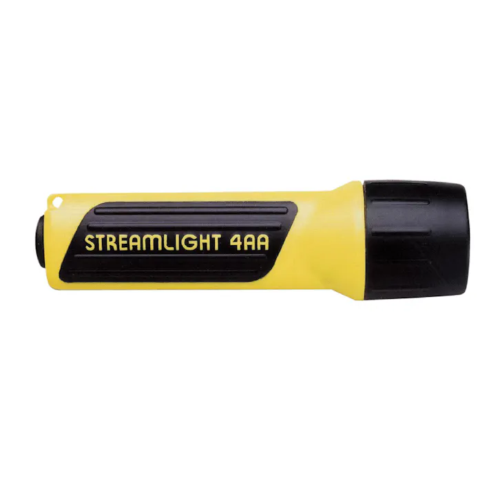ストリームライト プロポリマー4AA7LED イエロー 電池付 68201 LEDライト 懐中電灯 防水ライト 849010070【別送品】