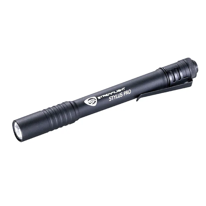 STREAMLIGHT ストリームライト スタイラスプロブラックボディ/ホワイトLED 66118 000849010141【別送品】
