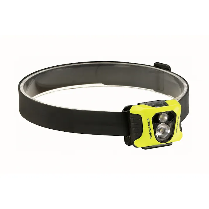 ストリームライト エンデューロプロヘッドライトラバーストラップイエロー 61422 200ルーメン ヘッドランプ マルチファンクションボタン 849010491【別送品】