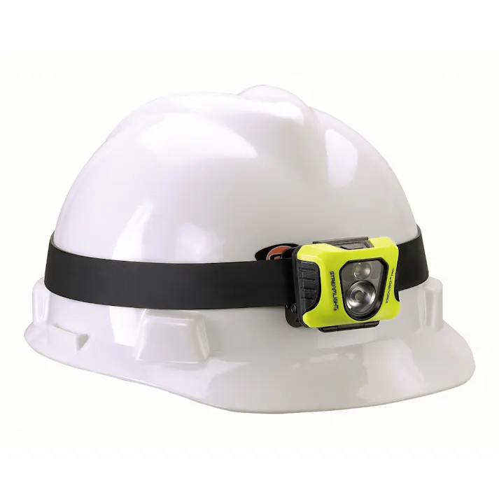 ストリームライト エンデューロプロヘッドライトラバーストラップイエロー 61422 200ルーメン ヘッドランプ マルチファンクションボタン 849010491【別送品】