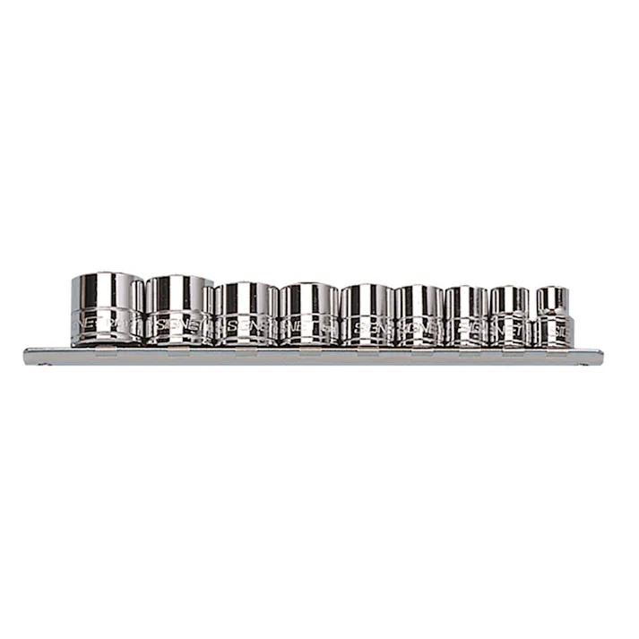 SIGNET シグネット 3/8DR9PCインチソケットセットホルダー付 12115 000856812115 (CDC)【ネット注文限定・別送品】