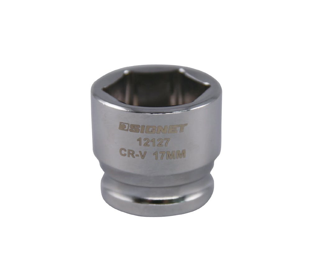 SIGNET シグネット 3/8DR17mmショートソケット 6角 12127 000856812127 (CDC) レンチ SIGNET シグネット 3/8DR17mmショートソケット 6角 12127 000856812127 (CDC) レンチ