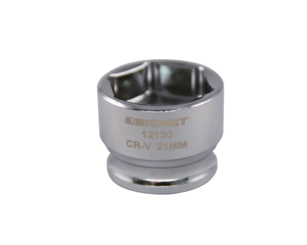 SIGNET シグネット 3/8DR21mmショートソケット 6角 12130 000856812130 (CDC) レンチ SIGNET シグネット 3/8DR21mmショートソケット 6角 12130 000856812130 (CDC) レンチ